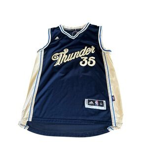Adidas Men Oklahoma City Thunder Kevin Durant Jersey Sz Medium
